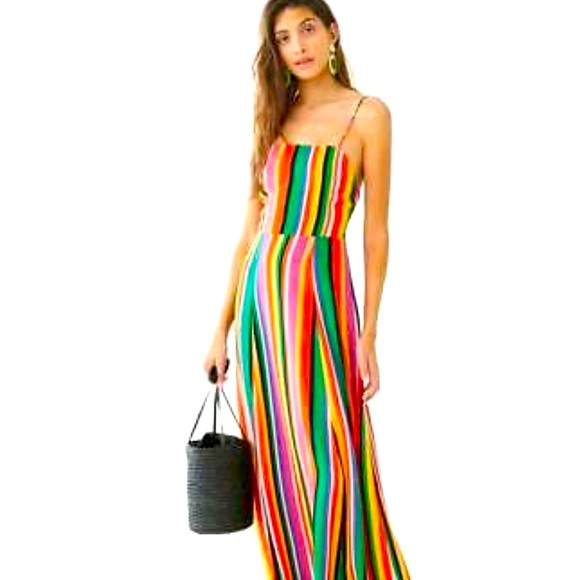 Forever 21 Dresses & Skirts - 🎉🎉HPx3 🎉🎉Forever 21 striped rainbow dress